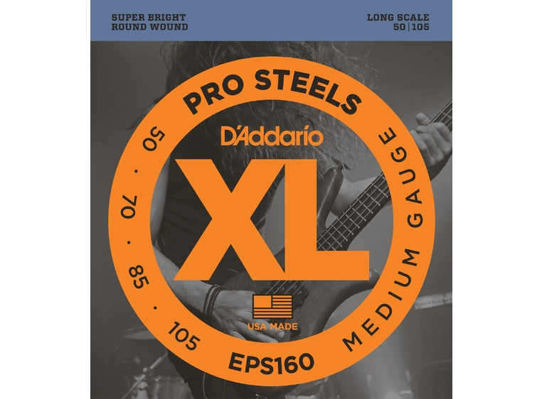 D'Addario EPS160 ProSteel El.Bass (050-105) 